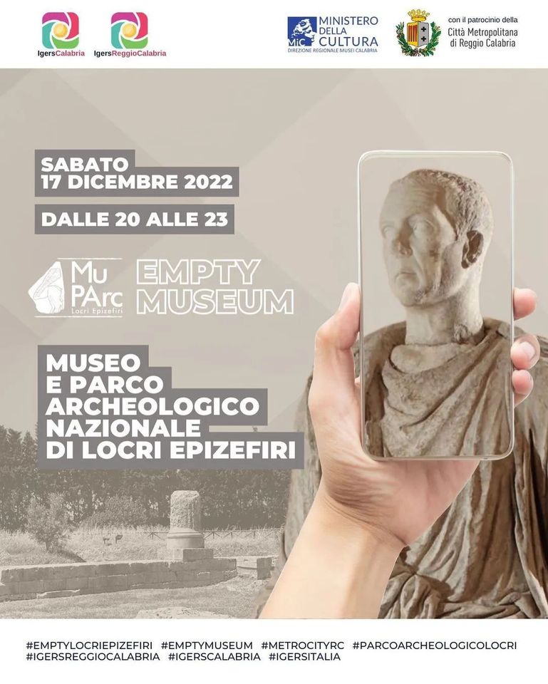 Un Museo per le Feste !   “Empty Locri Epizefiri”